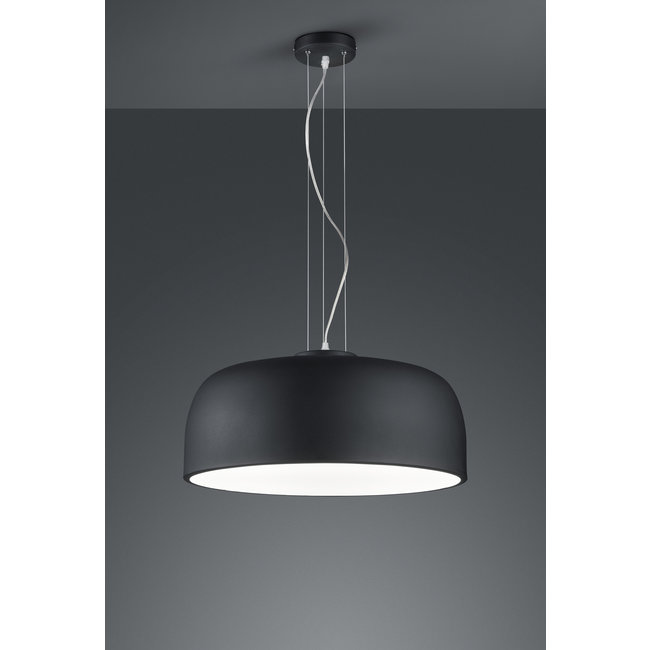 Trio Leuchten Hanglamp Baron - Zwart