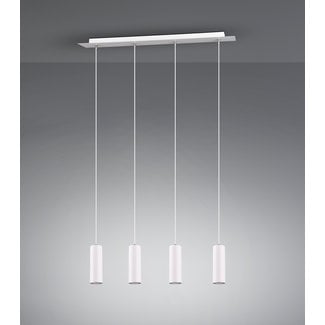 Trio Leuchten Hanglamp Marley 4L - Wit