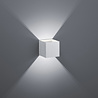 Trio Leuchten Wandlamp Louis - Aluminium Trio Leuchten Wandlamp Louis - Aluminium