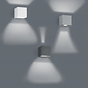 Trio Leuchten Wandlamp Adaja - Wit Trio Leuchten Wandlamp Adaja - Wit