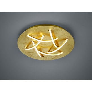 Trio Leuchten Plafondlamp Dolphin - Goud