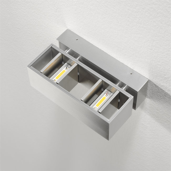 Artdelight Wandlamp Bfeld II - Aluminium