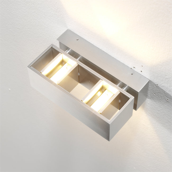Artdelight Wandlamp Bfeld II - Aluminium