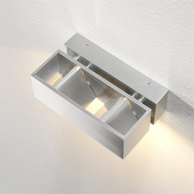 Artdelight Wandlamp Bfeld II - Aluminium