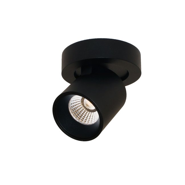 Artdelight Plafondlamp Laguna 1L Rond - Zwart