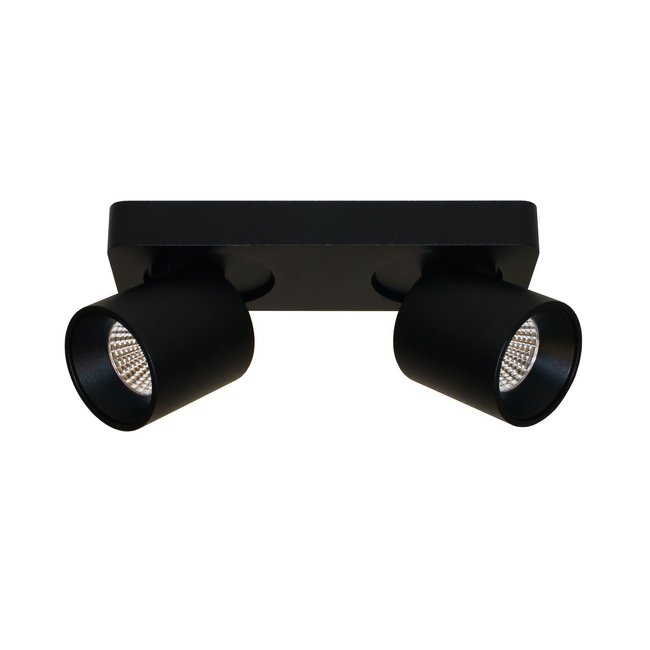 Artdelight Plafondlamp Laguna 2L - Zwart