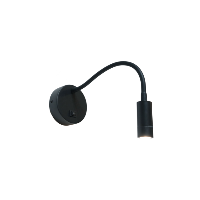 Artdelight Wandlamp Flexi - Zwart