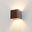 Artdelight Wandlamp Fulda - Donker Brons