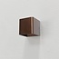 Artdelight Wandlamp Fulda - Donker Brons