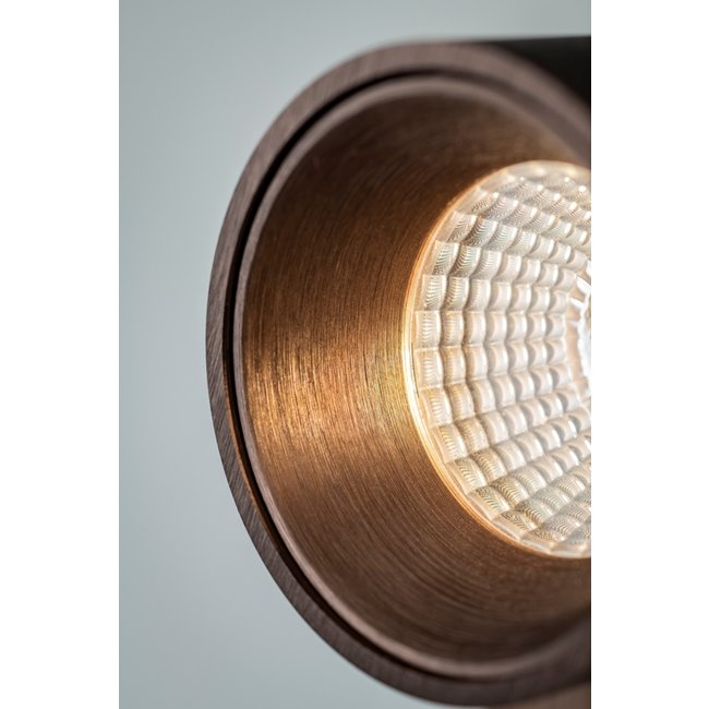 Artdelight Plafondlamp Laguna 1L - Donker Brons