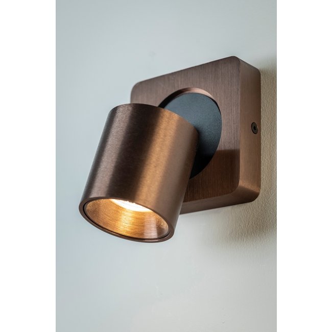 Artdelight Plafondlamp Laguna 1L - Donker Brons
