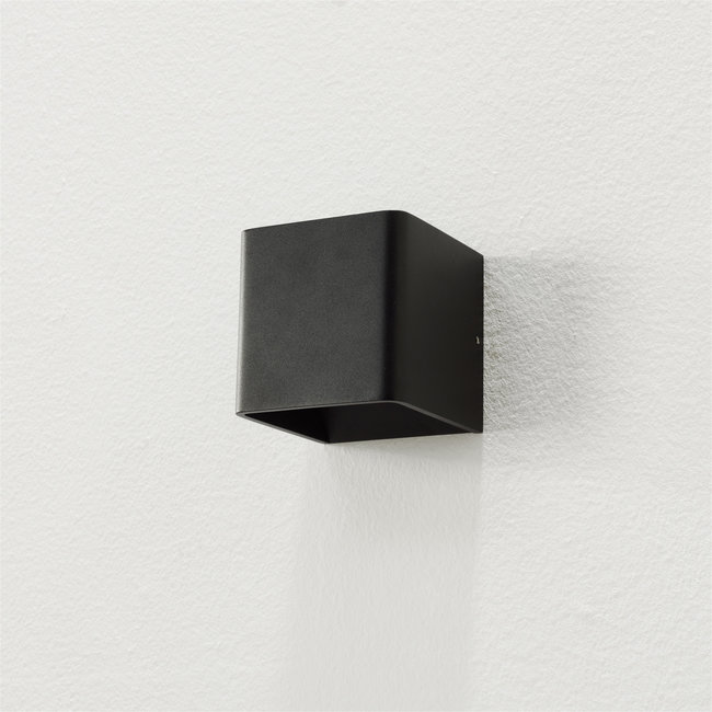 Artdelight Wandlamp Fulda - Zwart - Dim To Warm