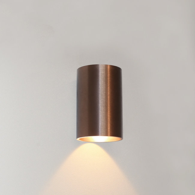 Artdelight Wandlamp Brody 1 - Donker Brons