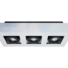 Artdelight Plafondlamp Bosco 3L - Wit/Zwart Artdelight Plafondlamp Bosco 3L - Wit/Zwart