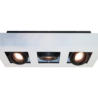 Artdelight Plafondlamp Bosco 3L - Wit/Zwart Artdelight Plafondlamp Bosco 3L - Wit/Zwart