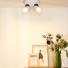 Artdelight Plafondlamp Vivaro 2L Rond - Wit Artdelight Plafondlamp Vivaro 2L Rond - Wit