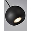 Searchlight Hanglamp Eindhoven 4L - Zwart