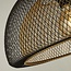 Searchlight Hanglamp Honeycomb - Zwart/Goud