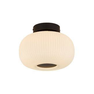 Searchlight Plafondlamp Lumina - Zwart/Wit