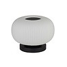 Searchlight Tafellamp Lumina - Zwart/Wit Searchlight Tafellamp Lumina - Zwart/Wit