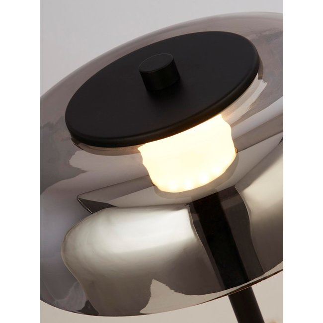 Searchlight Tafellamp Frisbee - Smoke