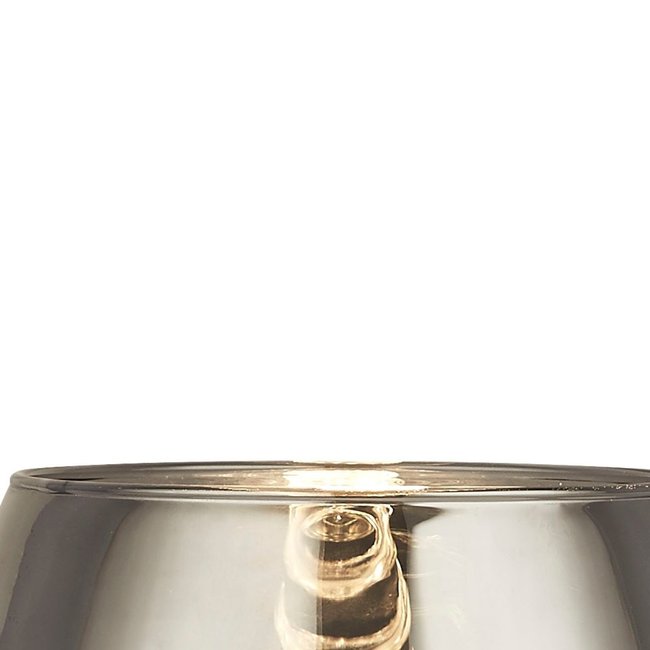 Searchlight Tafellamp Cyclone - Chroom/Smoke