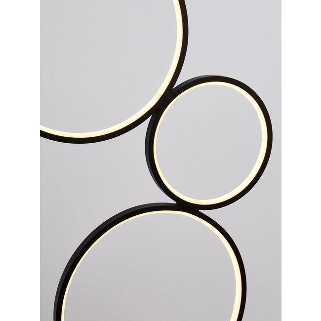 Searchlight Vloerlamp Cirque - Zwart