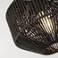 Searchlight Hanglamp Wicker - Zwart