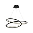 Searchlight Hanglamp Swirl - Zwart