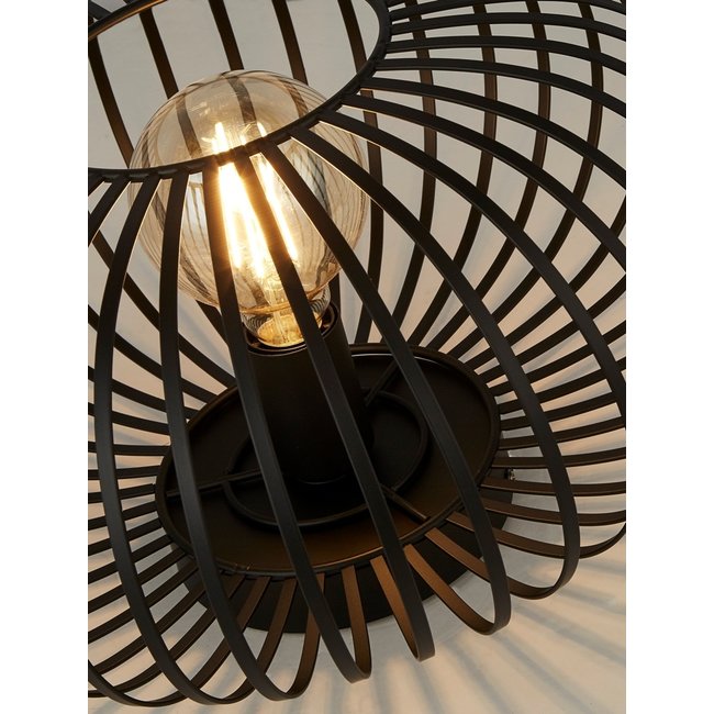 Searchlight Plafondlamp/Hanglamp Avery - Zwart