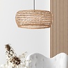Searchlight Hanglamp Seagrass 58x25cm - Zwart/Zeegras Searchlight Hanglamp Seagrass 58x25cm - Zwart/Zeegras