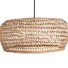 Searchlight Hanglamp Seagrass 58x25cm - Zwart/Zeegras Searchlight Hanglamp Seagrass 58x25cm - Zwart/Zeegras