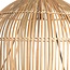 Searchlight Hanglamp Bali Bamboo 60x50cm - Zwart/Rotan