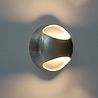 Artdelight Wandlamp Shadow - Mat Staal Artdelight Wandlamp Shadow - Mat Staal