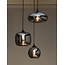 HELDR! Hanglamp Glass Falkirk - Metallic Smoke