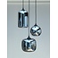 HELDR! Hanglamp Glass Inverness - Metallic Smoke