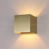 HELDR! Wandlamp Kubus - Goud HELDR! Wandlamp Kubus - Goud