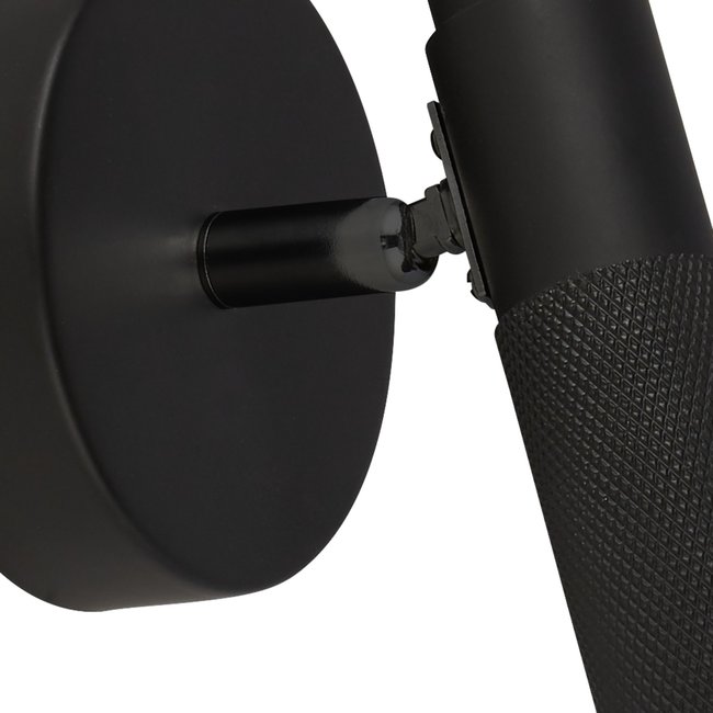 Searchlight Wandlamp Handlebar - Zwart