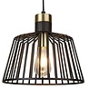 Searchlight Hanglamp Bird Cage Ø30cm - Zwart/Brons Searchlight Hanglamp Bird Cage Ø30cm - Zwart/Brons