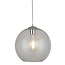 Searchlight Hanglamp Balls 30cm - Mat Staal/Helder