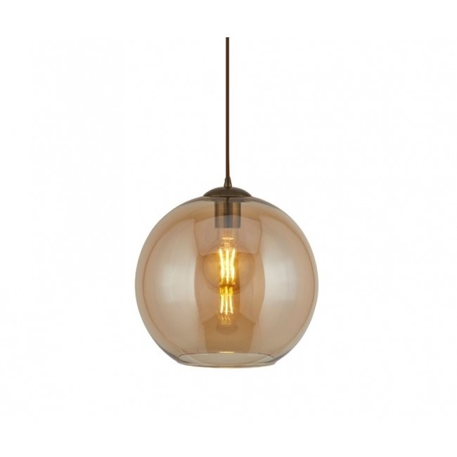 Searchlight Hanglamp Balls 25cm - Brons/Amber