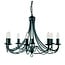 Searchlight Hanglamp Maypole - Zwart