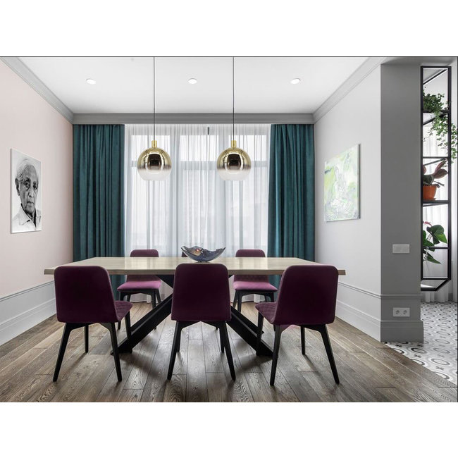 Artdelight  Hanglamp Rosario 20 - Goud - Verpakkingschade