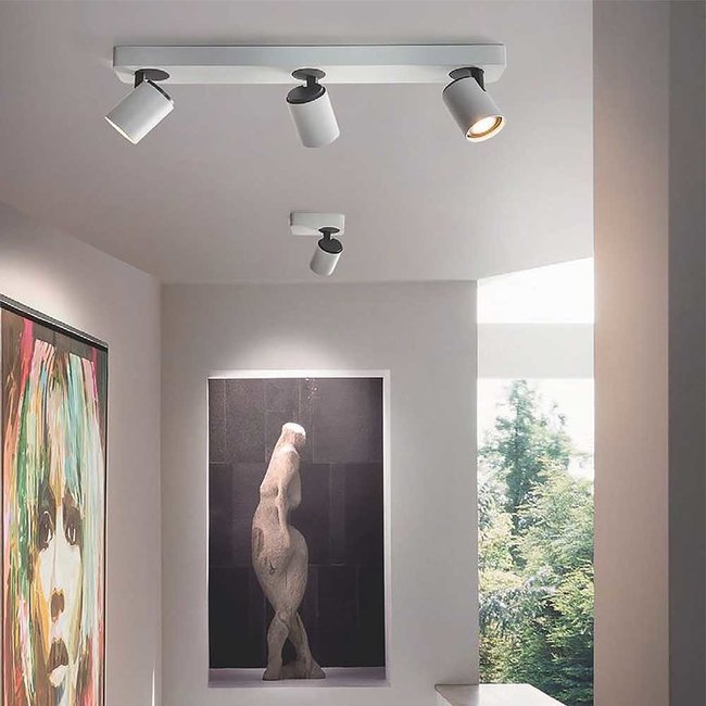 Artdelight Plafondlamp Vivaro 1L - Wit - Verpakkingschade