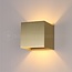 HELDR! Wandlamp Kubus - Goud - 2e kans