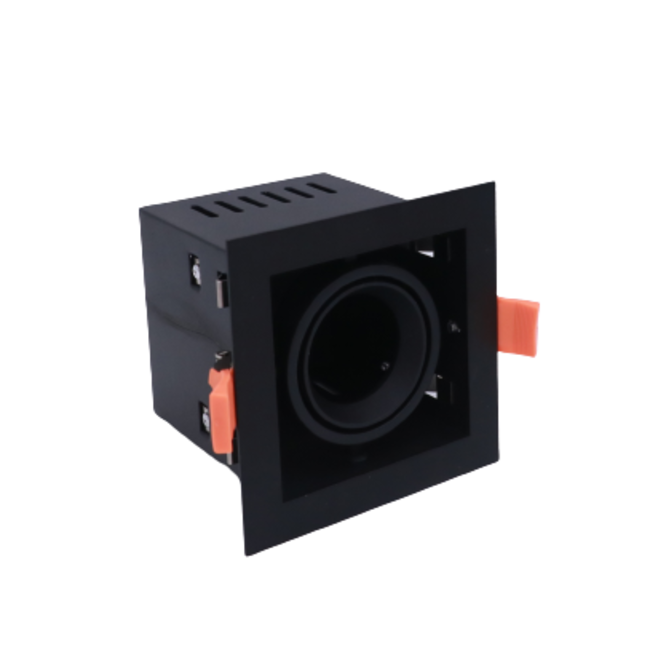 Artdelight Inbouwspot Tavira 1L - Zwart