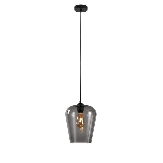 Artdelight Hanglamp Tombo 23cm - Smoke Grijs