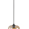 Artdelight Hanglamp Tombo 23cm - Amber Artdelight Hanglamp Tombo 23cm - Amber