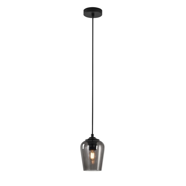 Artdelight Hanglamp Tombo 12,5cm - Smoke Grijs