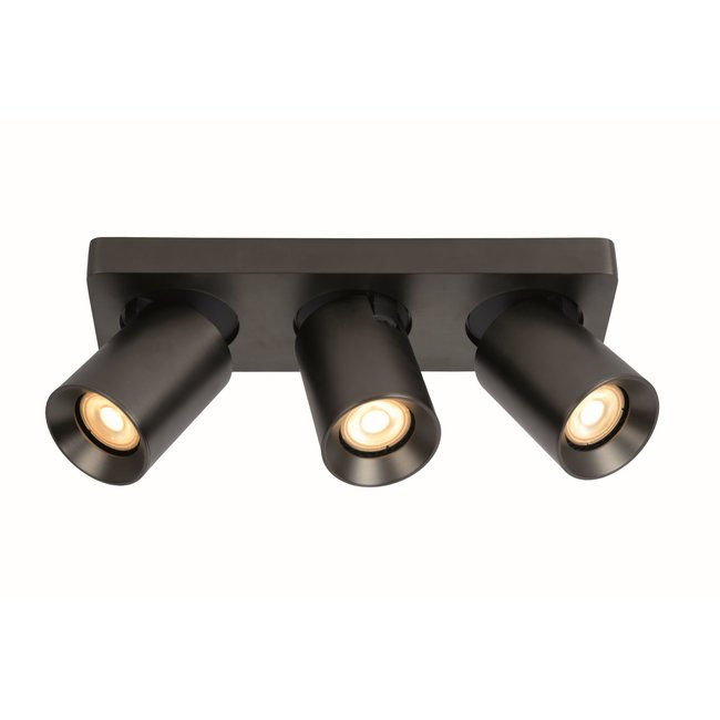 Artdelight Plafondlamp Megano 3L - Metallic Brons